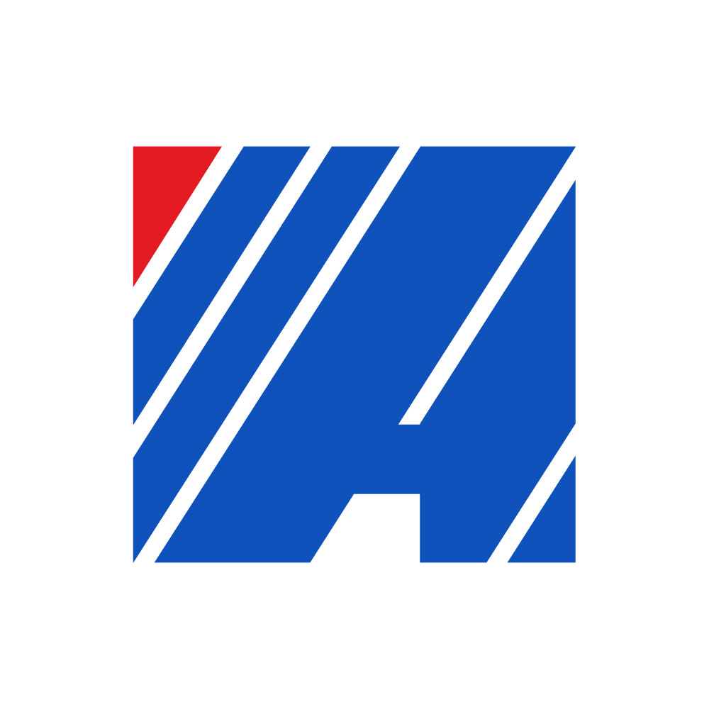Modern Letter A Geometric Logo Icon